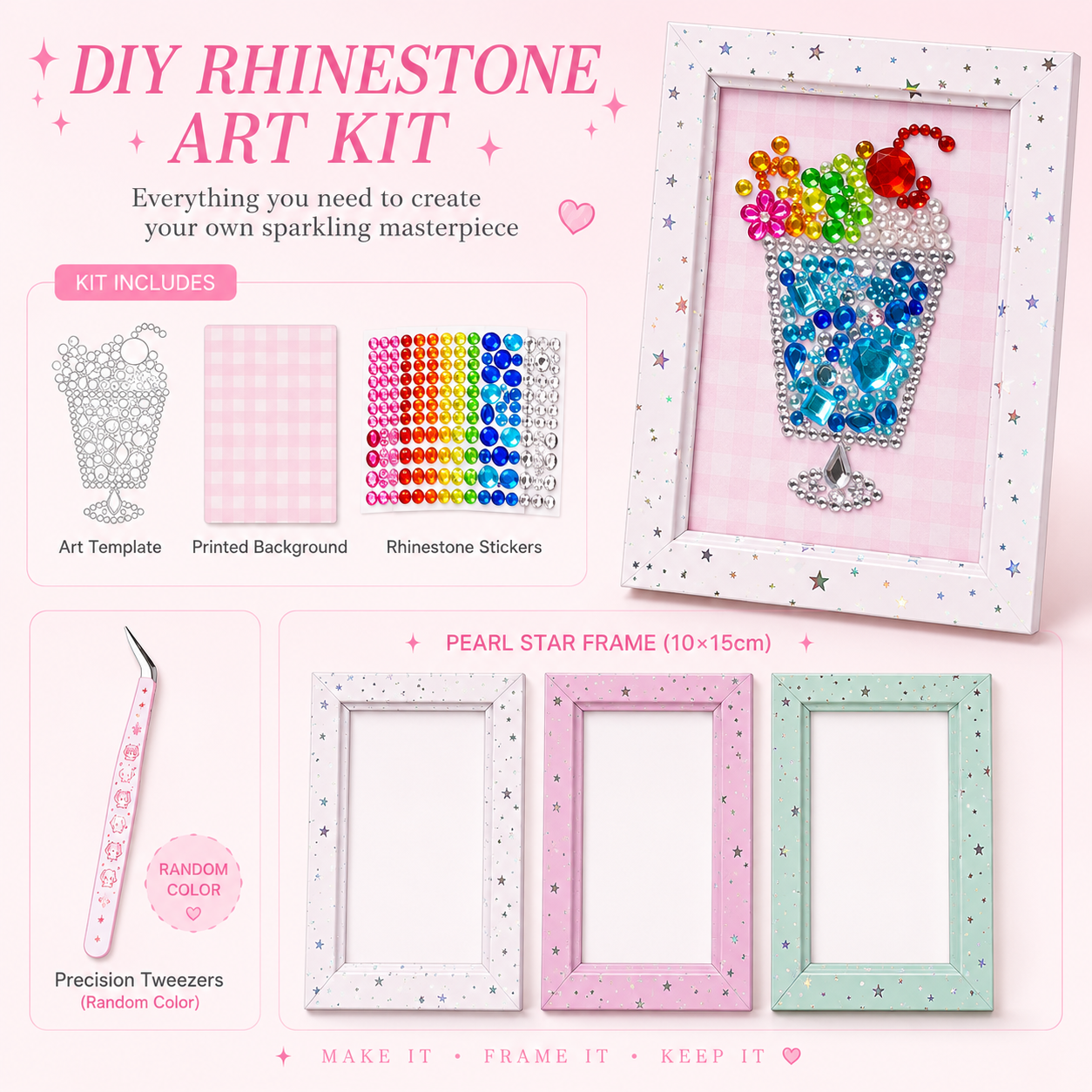 Parfait Dazzle DIY Art Kit